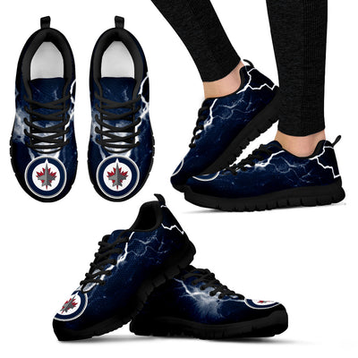 Winnipeg Jets Thunder Power Sneakers