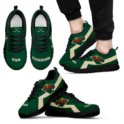 Minnesota Wild Line Logo Sneakers
