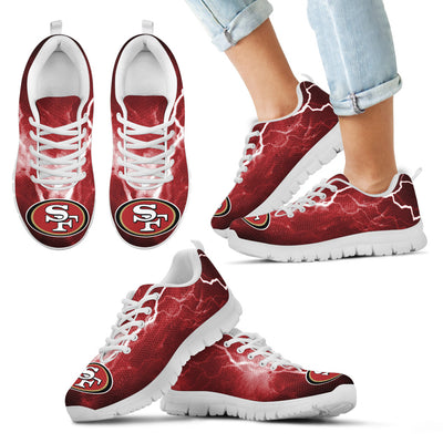 San Francisco 49ers Thunder Power Sneakers