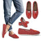 Red Valentine Cosy Atmosphere Calgary Flames Casual Shoes