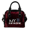 My Perfectly Love Valentine Fashion Detroit Tigers Shoulder Handbags