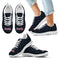 Marvelous Striped Stunning Logo Atlanta Braves Sneakers