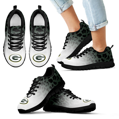 Leopard Pattern Awesome Green Bay Packers Sneakers