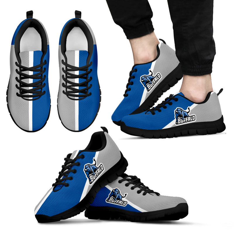 Dynamic Aparted Colours Beautiful Logo Buffalo Bulls Sneakers