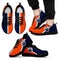 Dynamic Aparted Colours Beautiful Logo Edmonton Oilers Sneakers