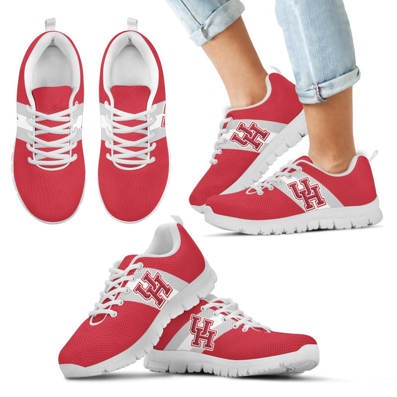 Three Colors Vertical Houston Cougars Sneakers