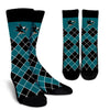 Gorgeous San Jose Sharks Argyle Socks