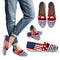 American Flag Arizona Wildcats Casual Shoes