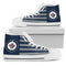 American Flag Winnipeg Jets High Top Shoes