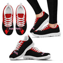 Cute Cupid Angel Background Atlanta Braves Sneakers