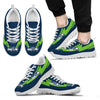 Three Amazing Good Line Charming Logo Seattle Seahawks Sneakers