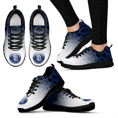 Leopard Pattern Awesome San Diego Padres Sneakers