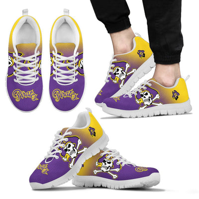 Colorful Unofficial East Carolina Pirates Sneakers