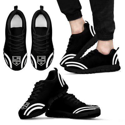 Lovely Curves Stunning Logo Icon Los Angeles Kings Sneakers