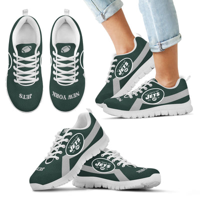 New York Jets Line Logo Sneakers