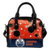 Personalized American Hockey Awesome Edmonton Oilers Shoulder Handbag