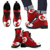 Enormous Lovely Hearts With Calgary Flames Boots