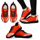 Lovely Curves Stunning Logo Icon Cleveland Browns Sneakers