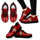 Love Extreme Emotion Pretty Logo Bowling Green Falcons Sneakers