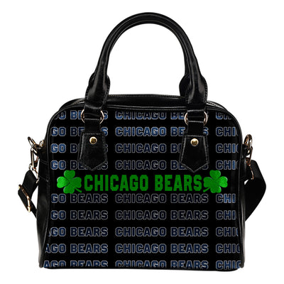 Colorful Chicago Bears Stunning Letters Shoulder Handbags