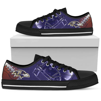 Artistic Pro Baltimore Ravens Low Top Shoes