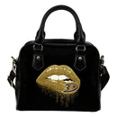 Beautiful Lips Elegant Logo Anaheim Ducks Shoulder Handbags