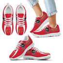 Vintage Four Flags With Streaks Calgary Flames Sneakers