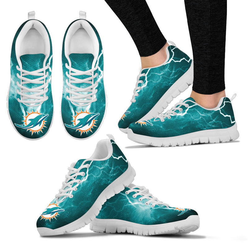 Miami Dolphins Thunder Power Sneakers