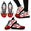 Line Stripe Logo Bottom Chicago Blackhawks Sneakers