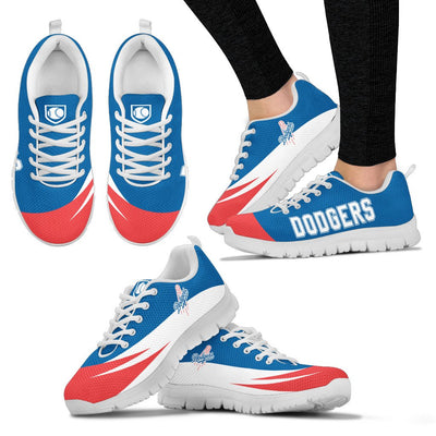 Awesome Gift Logo Los Angeles Dodgers Sneakers