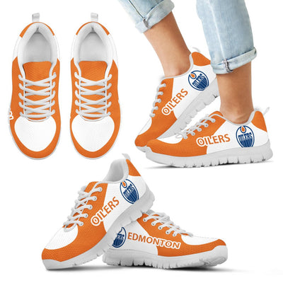 Edmonton Oilers Top Logo Sneakers