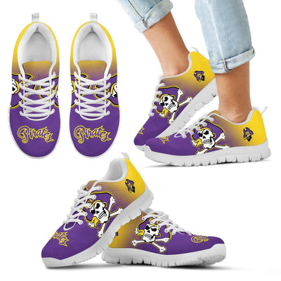 Colorful Unofficial East Carolina Pirates Sneakers