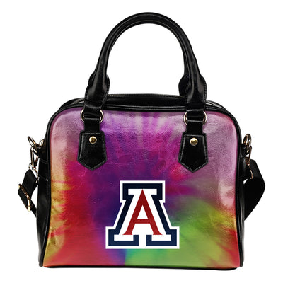 Rainbow Dynamic Mix Colours Gorgeous Arizona Wildcats Shoulder Handbags