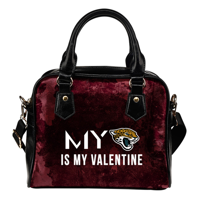 My Perfectly Valentine Fashion Jacksonville Jaguars Shoulder Handbags