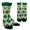 Gorgeous South Florida Bulls Argyle Socks