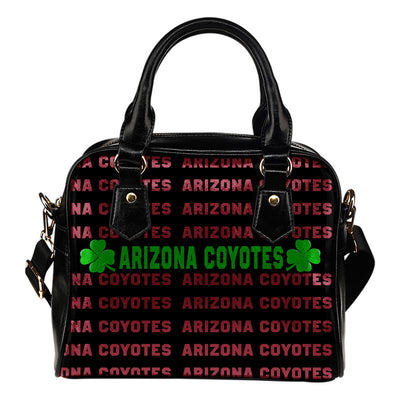 Colorful Arizona Coyotes Stunning Letters Shoulder Handbags