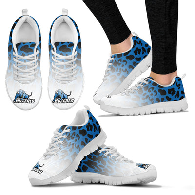 Leopard Pattern Awesome Buffalo Bulls Sneakers