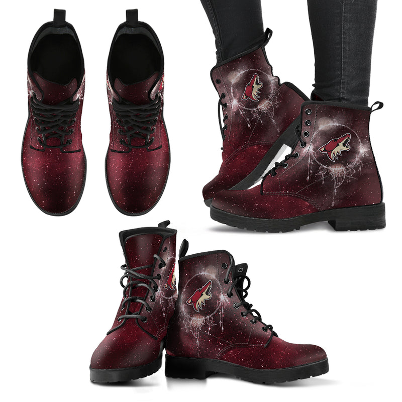 Secret Green Sun And Moon Dreamcatcher Arizona Coyotes Boots
