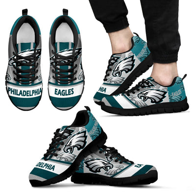 Three Impressing Point Of Logo Philadelphia Eagles Sneakers