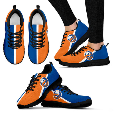 Dynamic Aparted Colours Beautiful Logo New York Islanders Sneakers