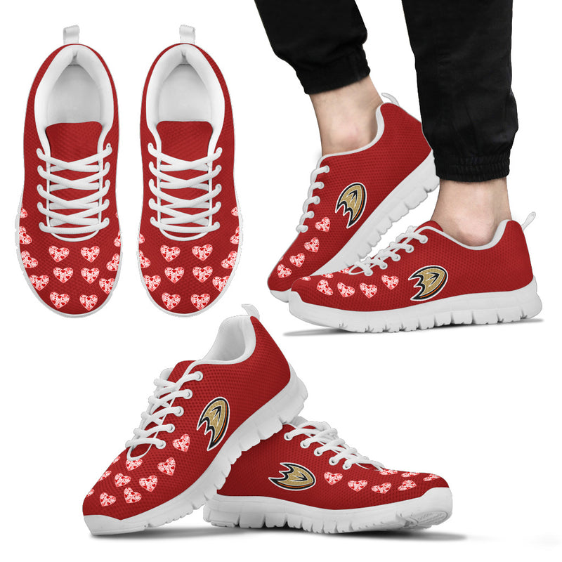 Love Extreme Emotion Pretty Logo Anaheim Ducks Sneakers