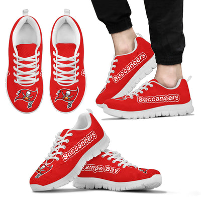 Magnificent Tampa Bay Buccaneers Amazing Logo Sneakers