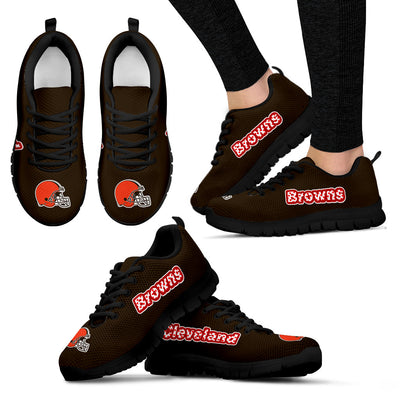 Magnificent Cleveland Browns Amazing Logo Sneakers