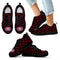 Marvelous Striped Stunning Logo Montreal Canadiens Sneakers