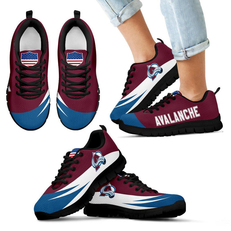 Awesome Gift Logo Colorado Avalanche Sneakers