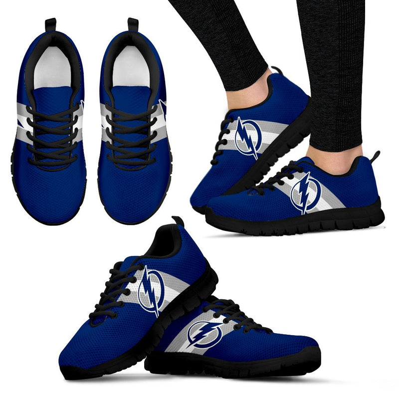 Three Colors Vertical Tampa Bay Lightning Sneakers