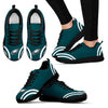 Lovely Curves Stunning Logo Icon Philadelphia Eagles Sneakers