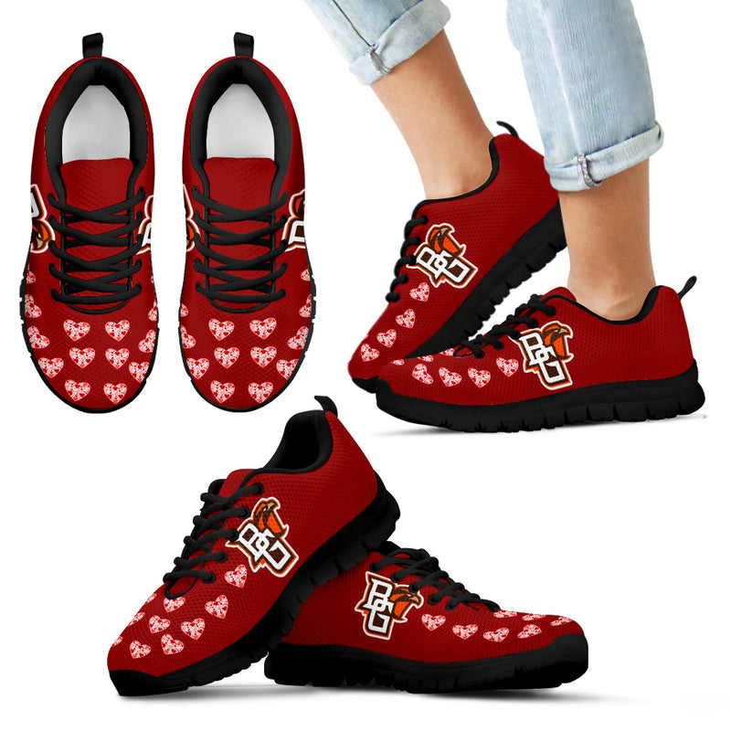 Love Extreme Emotion Pretty Logo Bowling Green Falcons Sneakers
