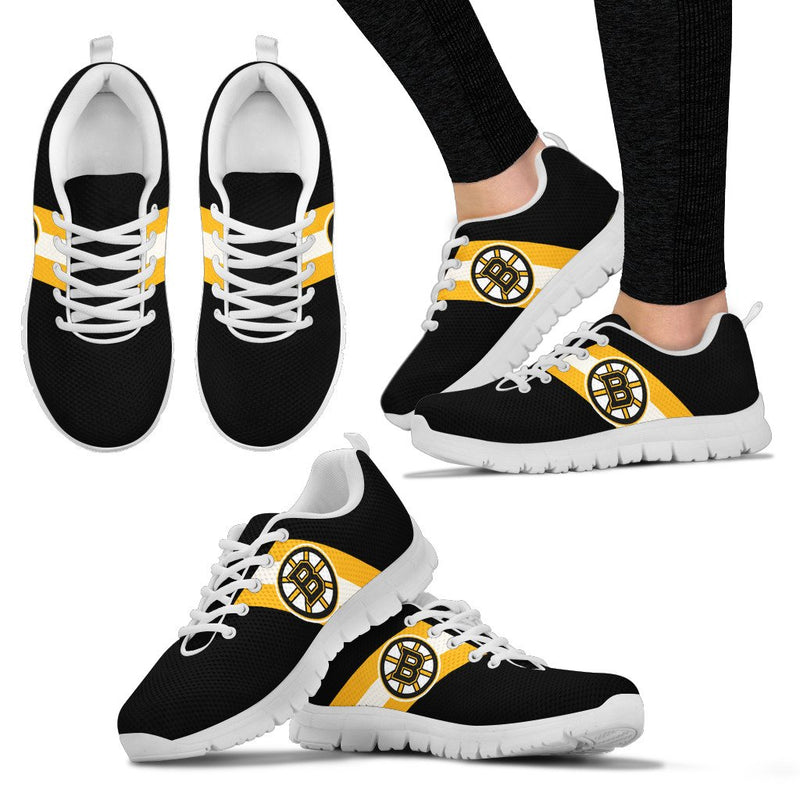 Three Colors Vertical Boston Bruins Sneakers