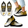 Leopard Pattern Awesome Pittsburgh Pirates Sneakers